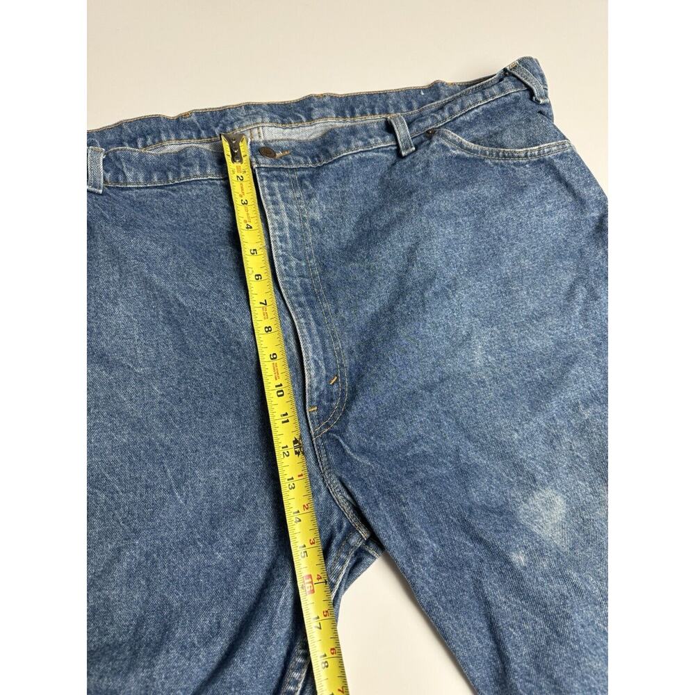 Vintage Levis 549 Jeans Men’s 52x28 Leather Tab Blue Denim 80s 1986 - Picture 8 of 13